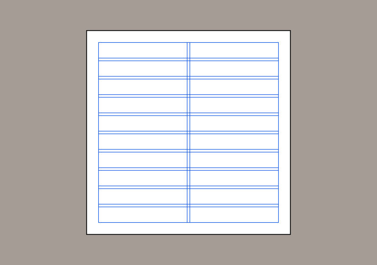 Square format image with only the grid in light blue colour